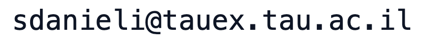 sdanieli@tauex.tau.ac.il